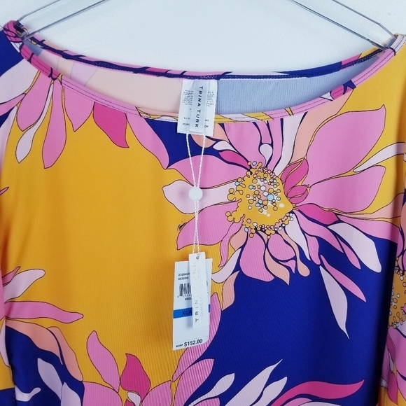 Trina Turk Breeze Swim Tunic Dress Cover-Up NWT size XL - Picture 4 of 14